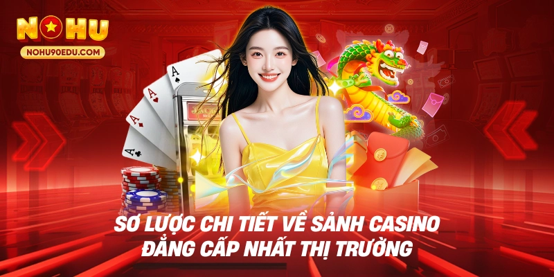 Sơ lược chi tiết về sảnh casino đẳng cấp nhất thị trường